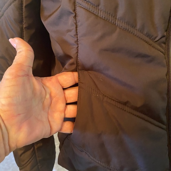 🧥Athletic Works Brown Woman’s Ski Jacket L - Picture 4 of 8